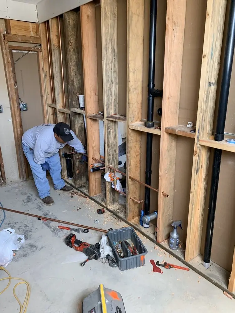Commercial rough-in plumbing for Water Heater Replacement in Bridgeton